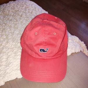 Vineyard Vines pink baseball cap